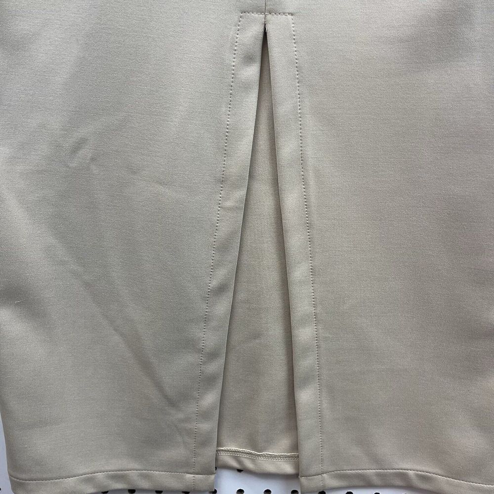 Kirundo Women Pencil‎ Skirt  High Waisted Cargo Midi Front Slit  Office Wear   M - Picture 5 of 6